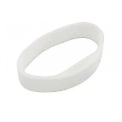 Bracelet en silicone à puce RFID Mifare Desfire 2K - blanc - à l'unité SALTO