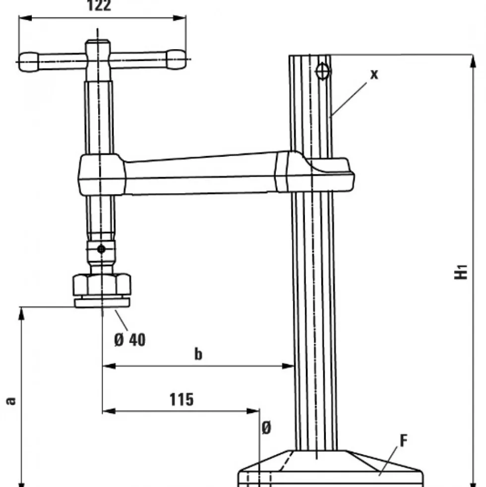 Bride de serrage BSG BESSEY SER