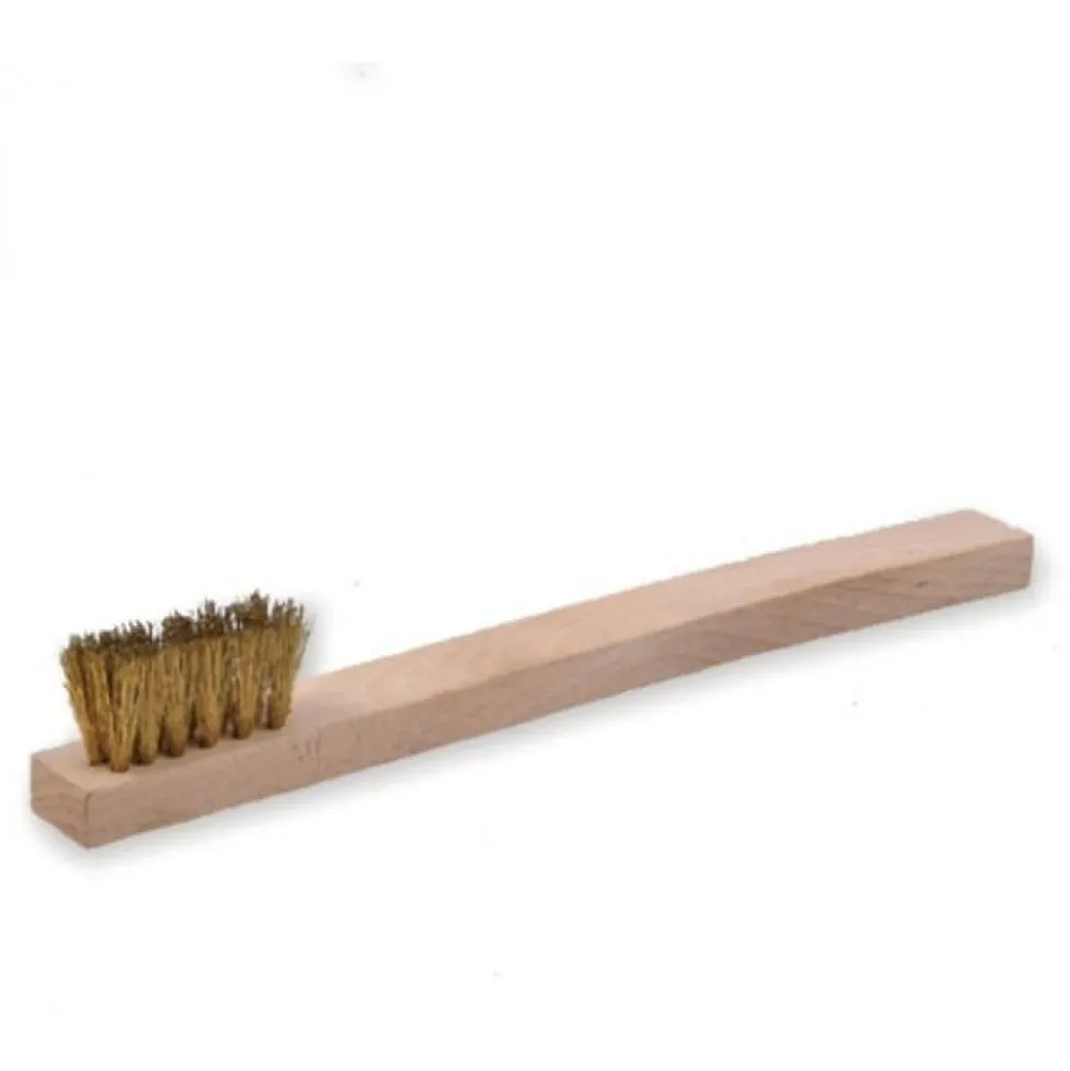 Brosse à bougie - métallique - manche bois OSBORN