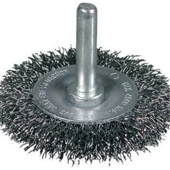 Brosse circulaire fil acier ondulé - boîte de 10 OSBORN