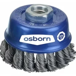 Brosse coupe mèches torsadées acier diamètre 65 mm - M14x2,0 - par 10 OSBORN