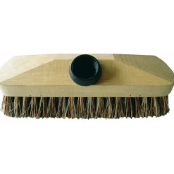 Brosse lave-pont - monture bois - avec douille à vis BROSSERIE THOMAS