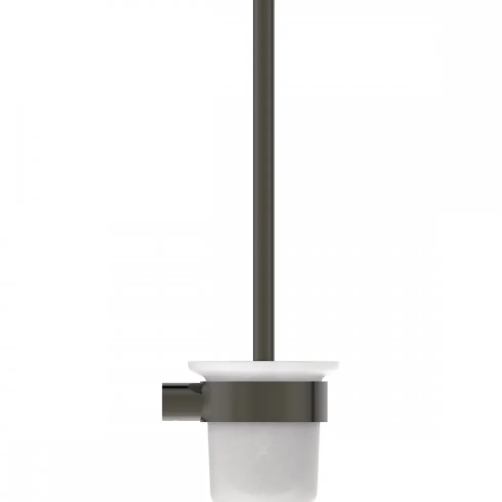 Brosse WC suspendue et porte-brosse rond - Conca IDEAL STANDARD