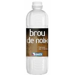 Brou de noix - nuance de noyer - 1 litre ONYX