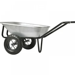 Brouette 2 roues gonflées - 150 litres - Expert Twin Premium HAEMMERLIN