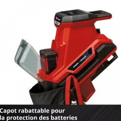 Broyeur de végetaux sans fil REDAXXO 36/25 - Power X-Change EINHELL