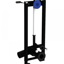 Bâti-support pour WC en applique Tempofix 3 avec robinet Tempoflux 2 DELABIE