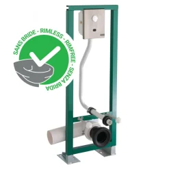 Bâti-support WC autoportant pour cuvette sans bride - P7200 XL N PRESTO