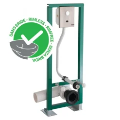 Bâti-support WC autoportant pour cuvette sans bride - P7100 XL N PRESTO