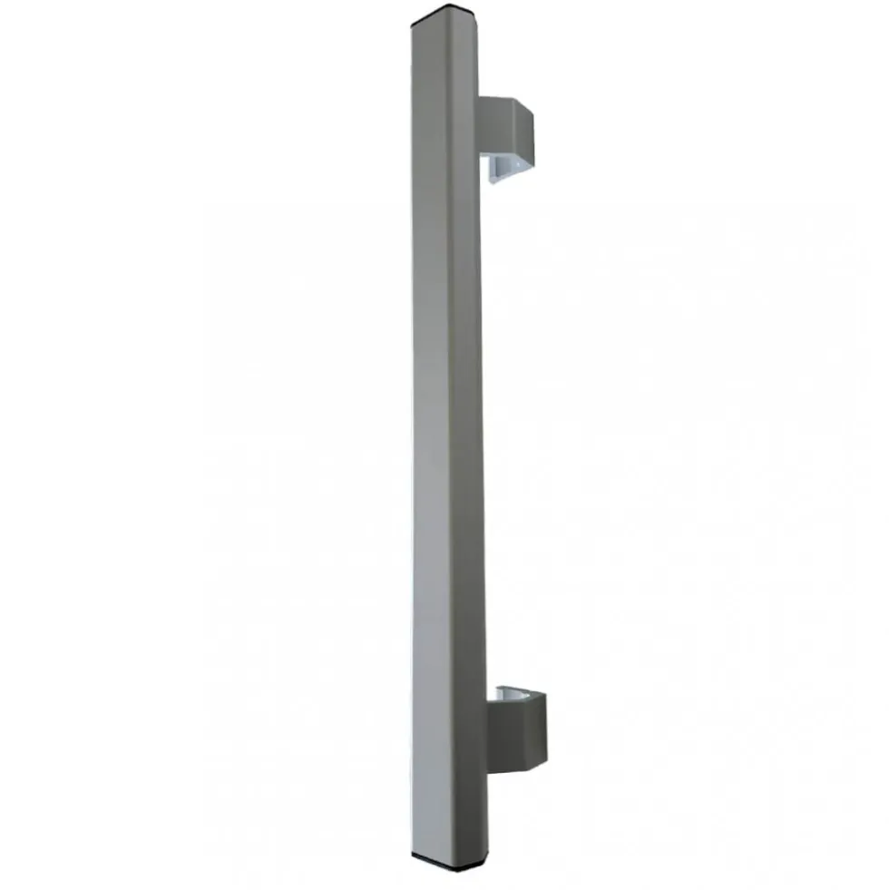 Bâton maréchal Phare en aluminium anodisé argent - adaptable Atrius