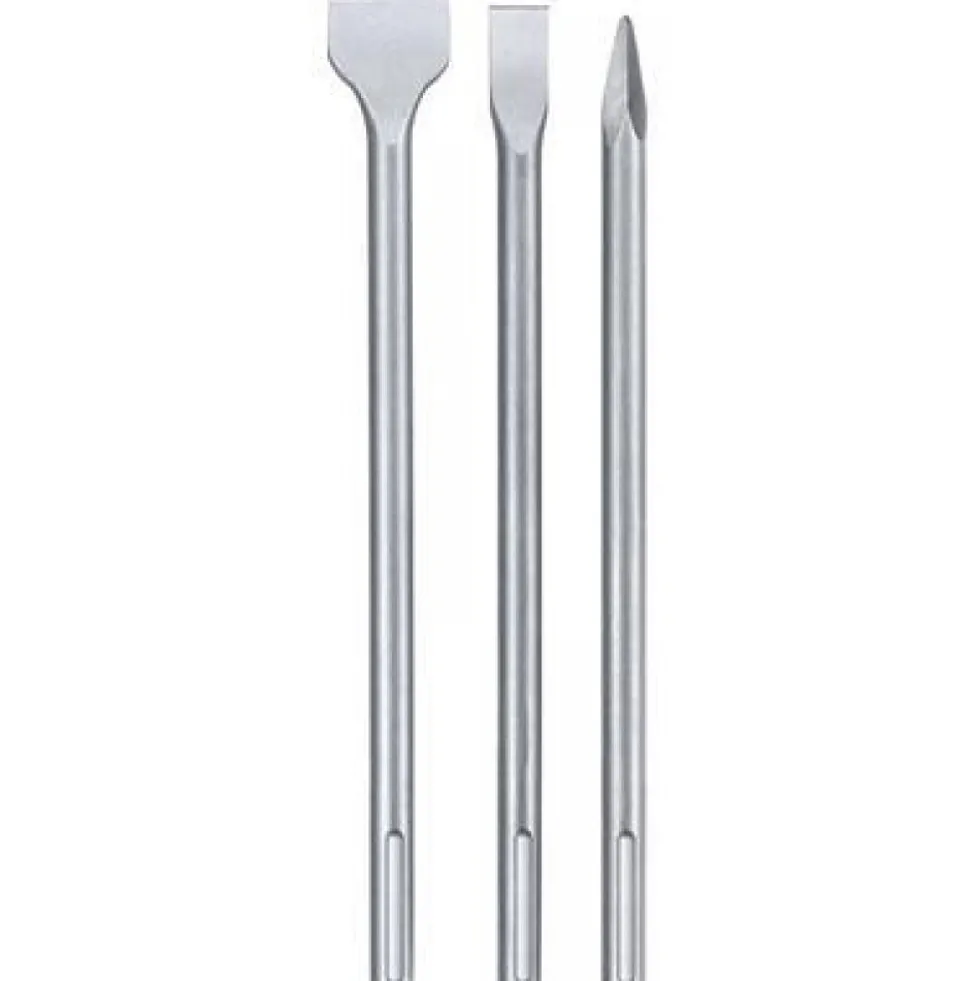 Burins SDS-max pour marteau piqueur - lot de 3 KWB