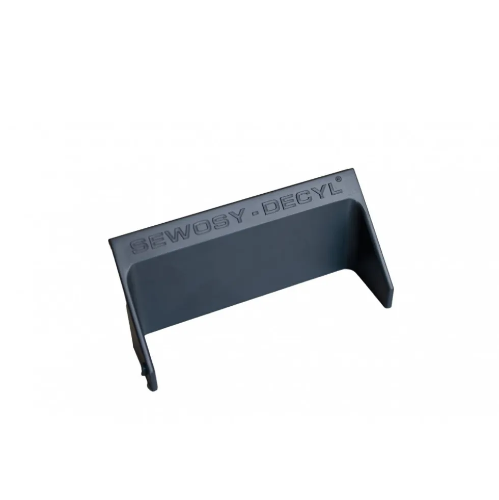 Cache cylindre DECYL1 pour bandeau ventouse CPREG® - RAL7026 SEWOSY