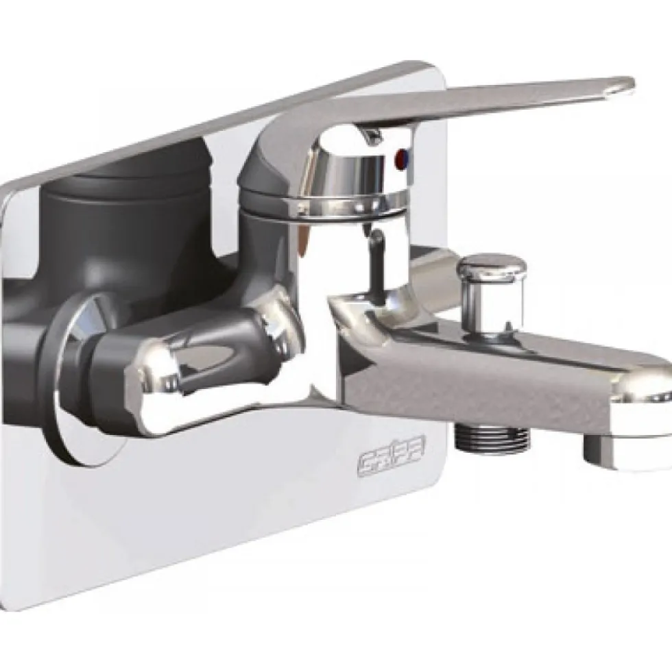 Cache de finition inox entraxe 150 mm pour Robifix GRIPP