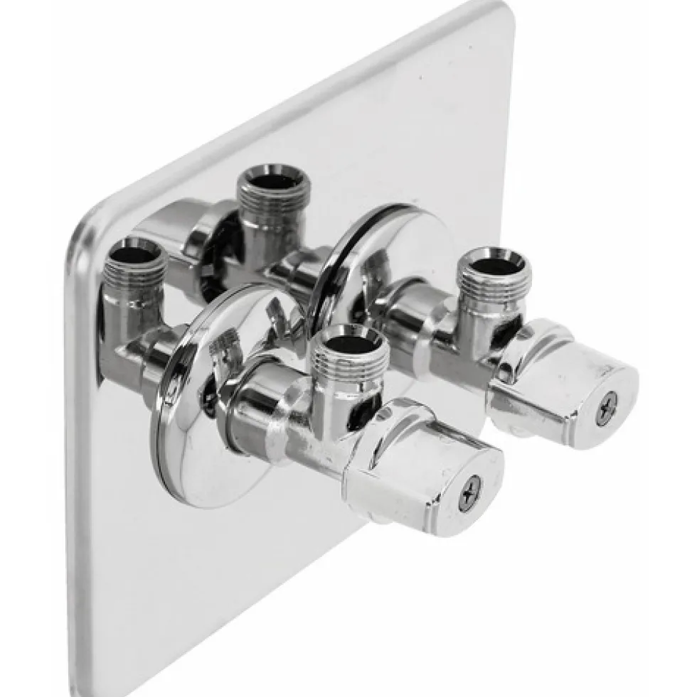 Cache de finition - inox - pour installation d'eau - Robifix GRIPP