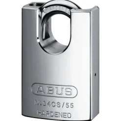 Cadenas à clé haute précision 34CS/5 Platinum varié - largeur 55 mm ABUS