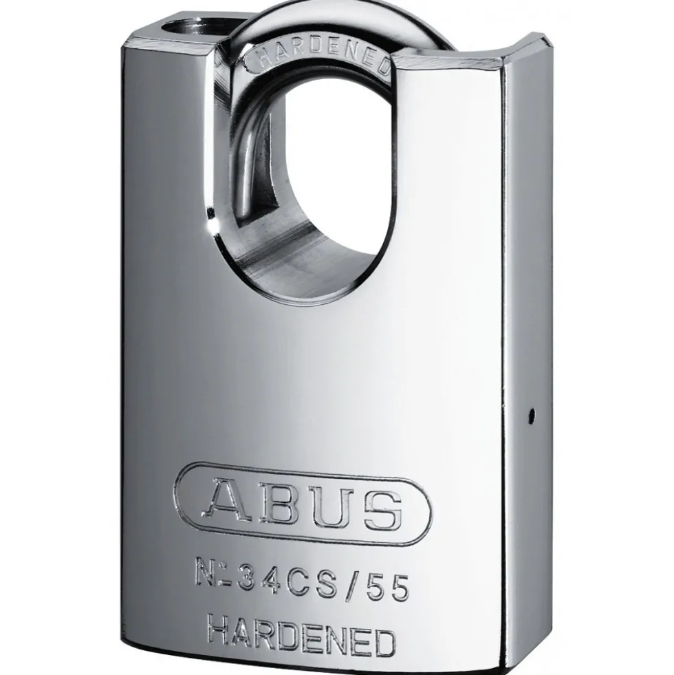 Cadenas à clé haute précision 34CS/5 Platinum varié - largeur 55 mm ABUS
