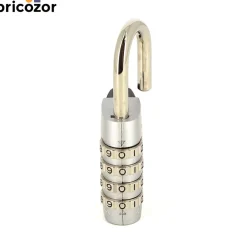Cadenas à code - anse acier cémenté - type 155 - 4 molettes ABUS