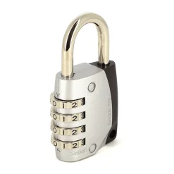 Cadenas à code - anse acier cémenté - type 155 - 4 molettes ABUS