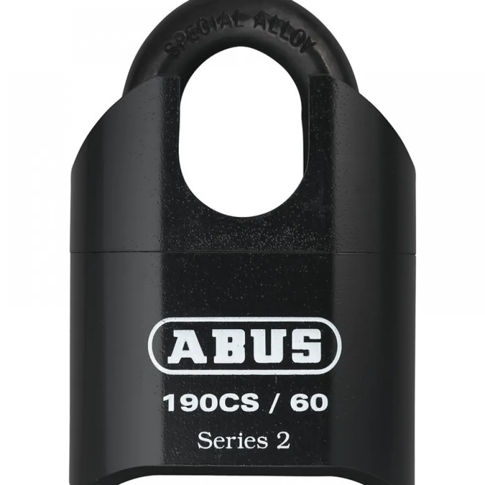 Cadenas à code 190CS-60 Blister - avec anse blindée - 4 molettes ABUS