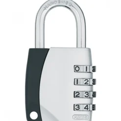 Cadenas à code - 155 - Design Blister - 4 molettes - gris - ep 16 ABUS