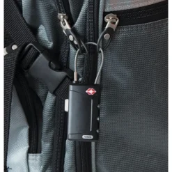Cadenas à code à indicateur spécial USA 148TSA anse câble - 3 molettes ABUS