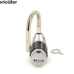 Cadenas à code - 4 molettes extérieures - largeur 65 mm - 154/65 ABUS