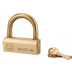 Cadenas compact - corps et anse laiton - Nautic 80 FTH THIRARD