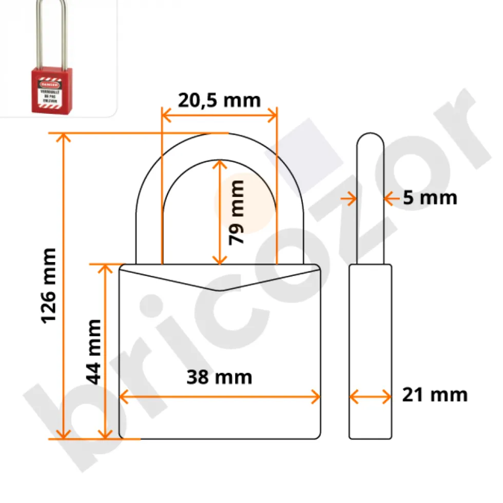 Cadenas de consignation - 76 mm FTH THIRARD