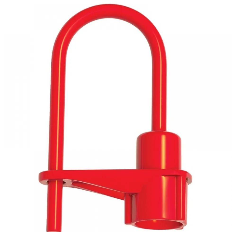 Cadenas pompier à triangle en acier - anse inox COUILLET