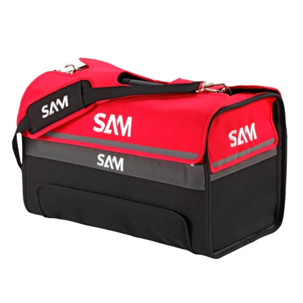 Caisse à outils textile 39 L avec 100 outils électromécanique - cpp-83bag SAM OUTILLAGE