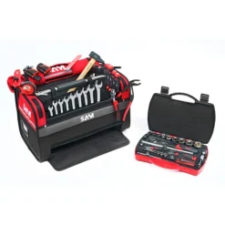 Caisse à outils textile 39 L - 100 outils de maintenance - cp-100-bag1n SAM OUTILLAGE