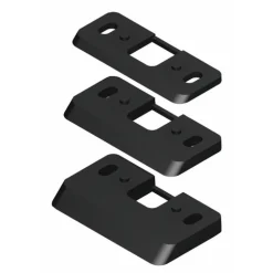 Cales pour gâche de sol - plate - pour crémone pompier - lot de 3 LA CROISÉE DS