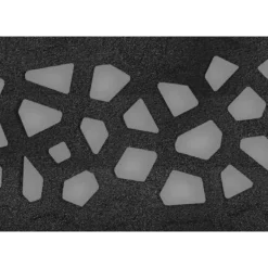 Caniveau béton polymère H55 mm avec grille Voronoï fonte diamant - Self 100 ACO