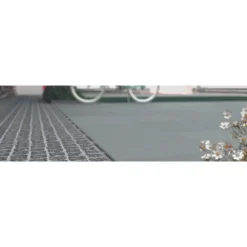 Caniveau polypropylène avec couverture à fente acier galva - Hexaline 100 ACO