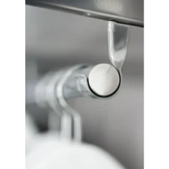 Capuchons de barre de penderie pour système de crémaillère suspendue ELFA