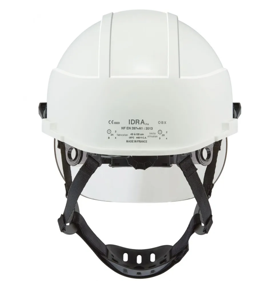 Casque de chantier avec écran intégré pour électricien IDRA 1 AUBOUEIX