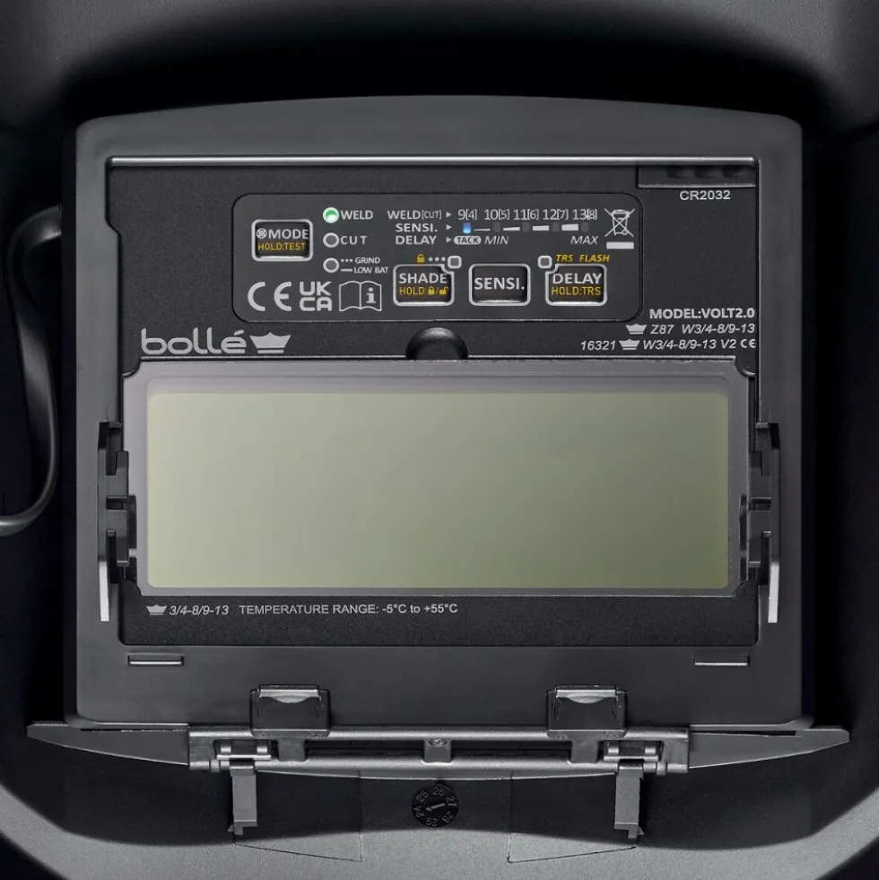 Casque de soudage VOLT 2.0 - teinte variable et serre-tête 5 positions BOLLÉ