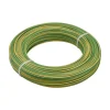 Câble rigide HO7V-U - 2,5 mm² - Jaune et Vert - Couronne de 100 mètres DEBFLEX