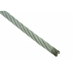 Câbles métallique type aviation 7 torons de 19 fils - Acier galvanisé BRICOZOR