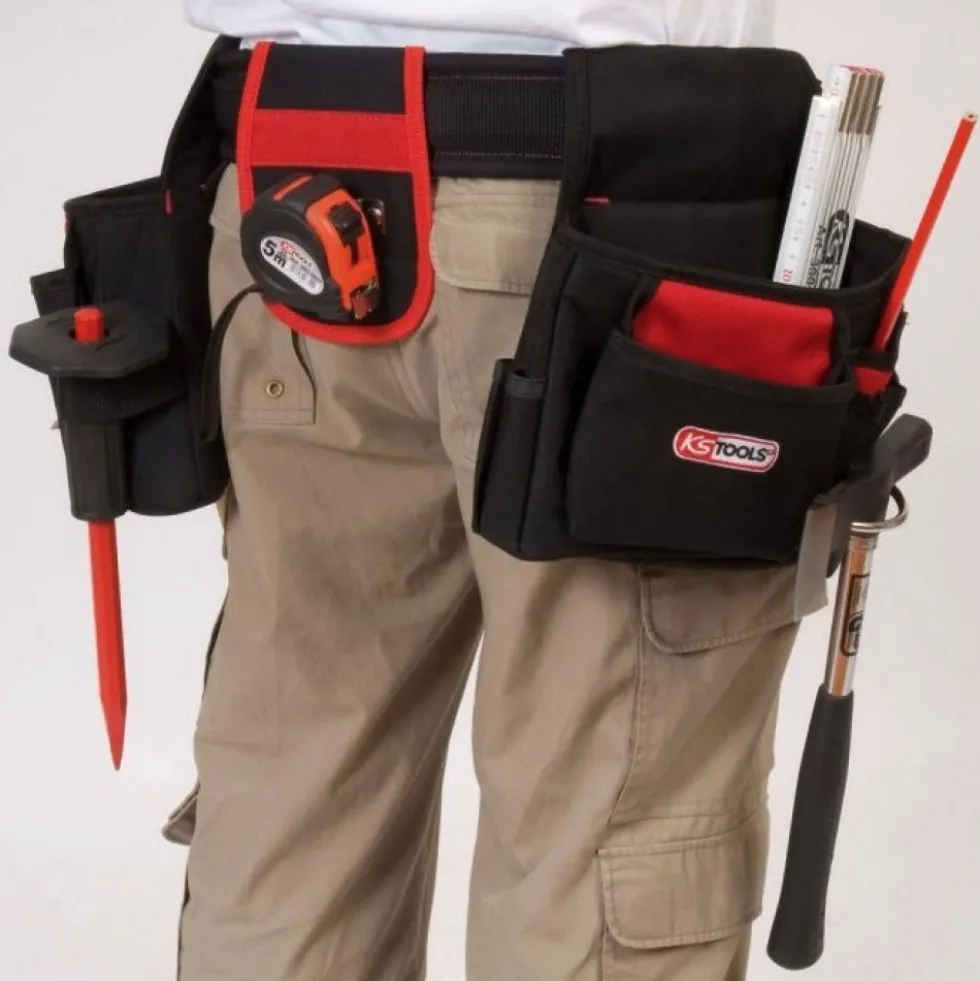 Ceinture porte-outils textile réglable KS TOOLS
