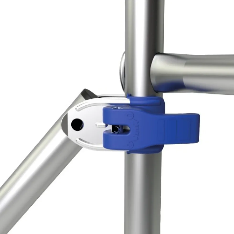 Échafaudage roulant en aluminium - Cross 2 180 - Hauteur 4,85mm TUBESCA