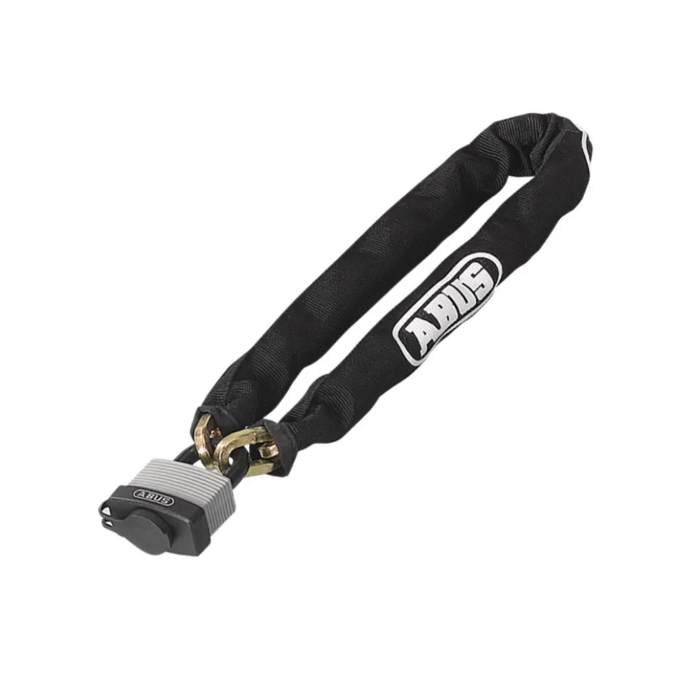 Chaîne acier gainage textile et cadenas anticorrosion - UV Lock 4501 ABUS