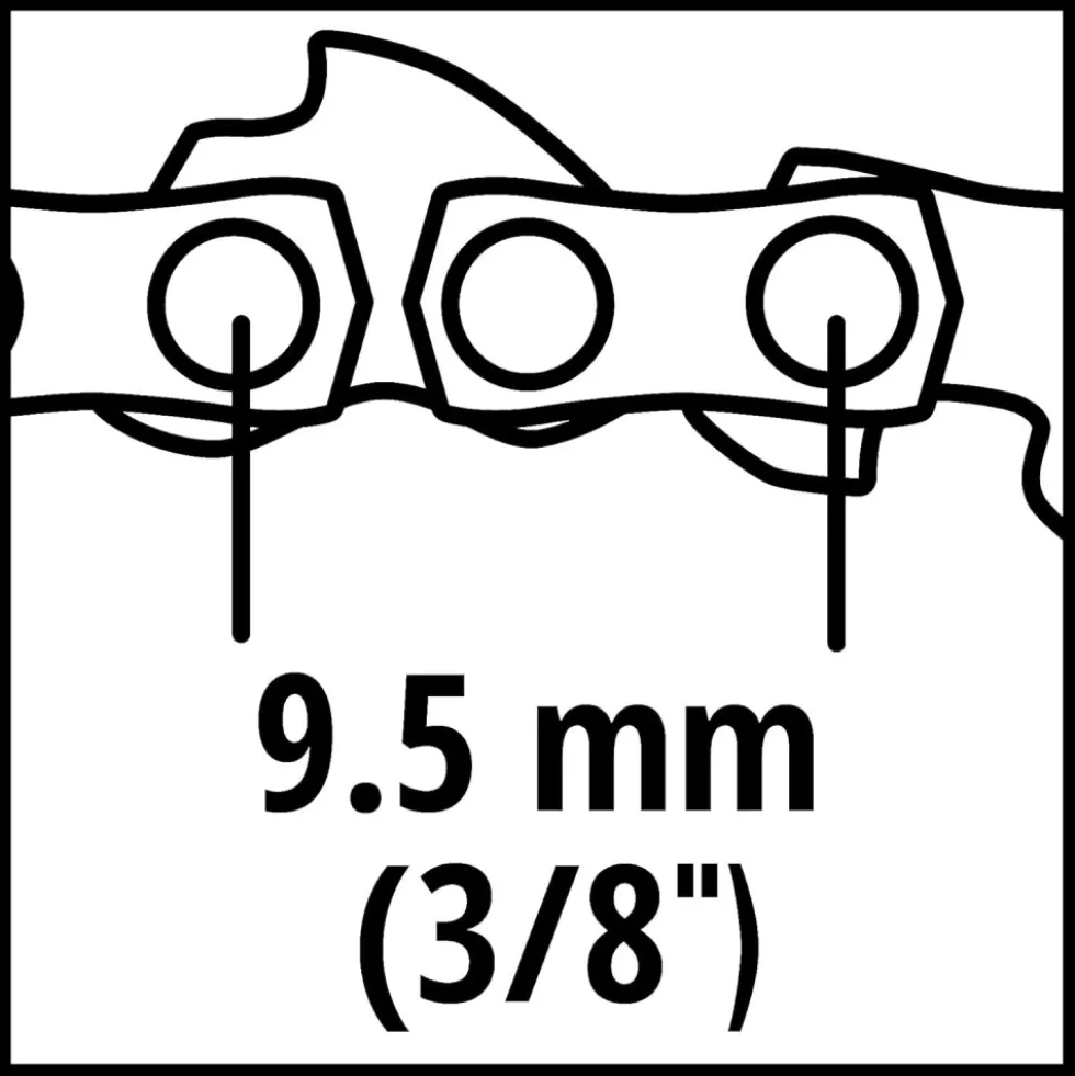 Chaîne de rechange - tronçonneuse - 40 cm EINHELL