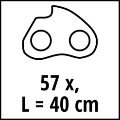 Chaîne de rechange - tronçonneuse - 40 cm EINHELL