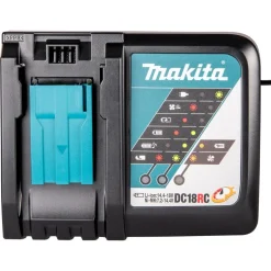 Chargeur rapide Makstar 9,6 à 14,4V Ni-Mh - 14,4 à 18V Li-Ion - DC18RC MAKITA