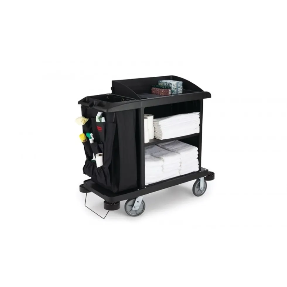Chariot de ménage pour service hôtelier - Executive RUBBERMAID
