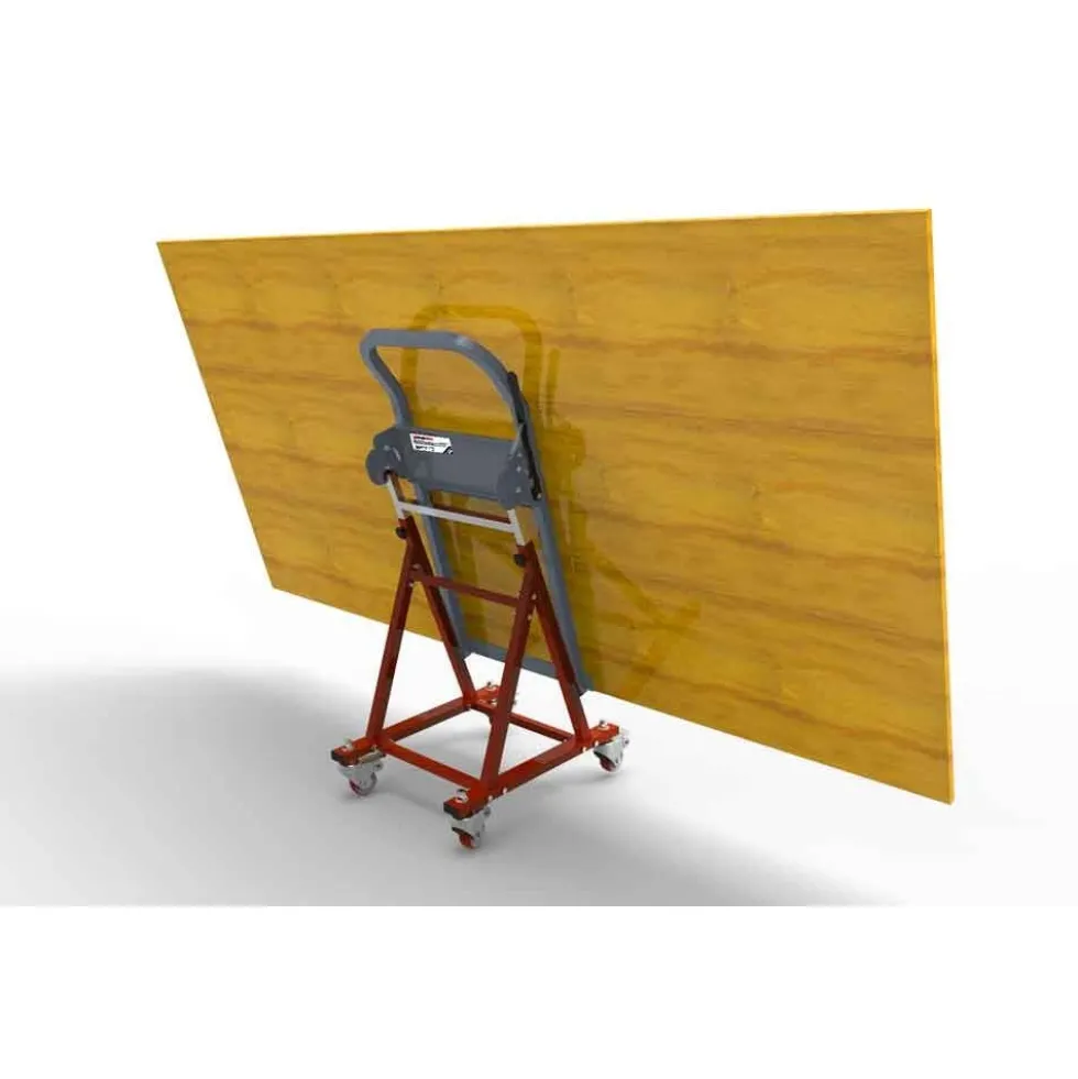 Chariot de transport pour plaques et planches - 136 kg max HOLZMANN