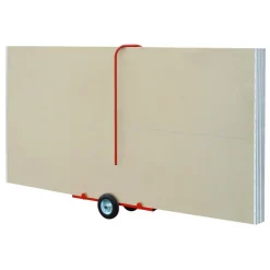 Chariot pour plaques de plâtre et panneaux - Capacité de charge 200kg OUTIFRANCE