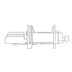 Chariots doubles pour rénovation de coulissant aluminium - charge 180 kg LA CROISÉE DS
