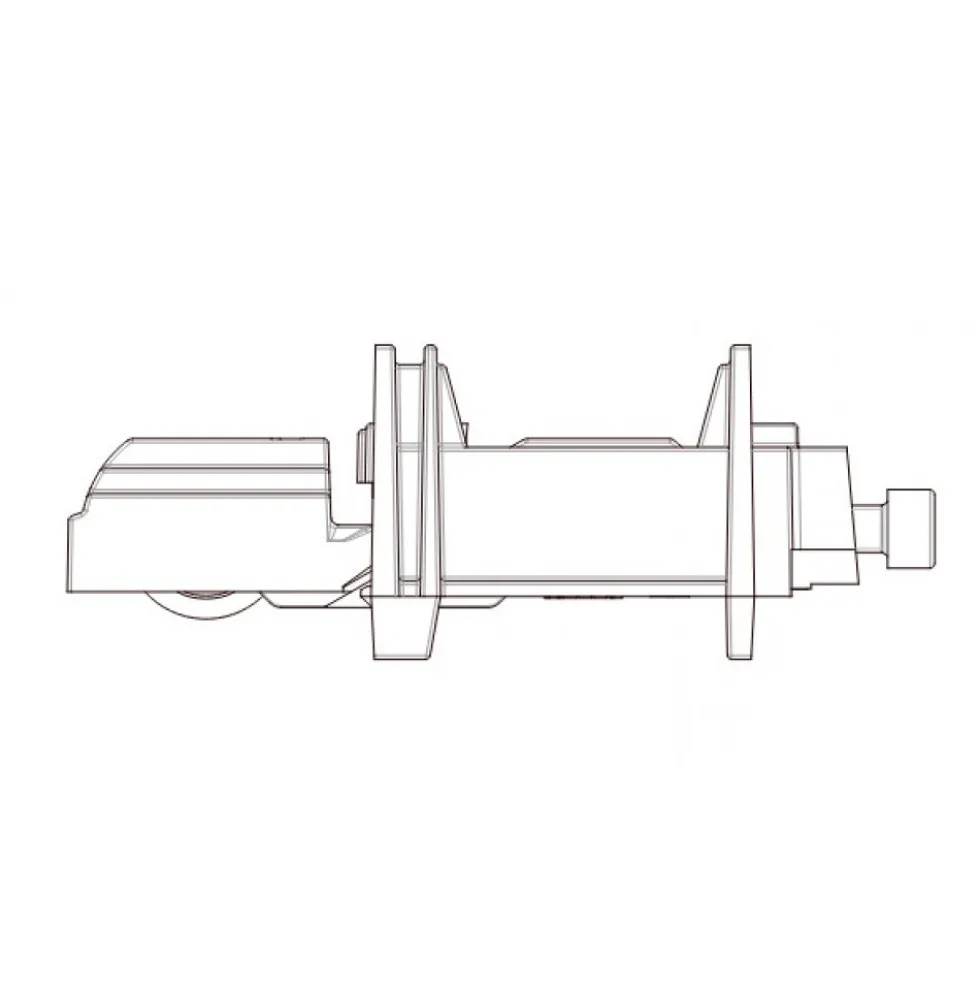 Chariots doubles pour rénovation de coulissant aluminium - charge 180 kg LA CROISÉE DS